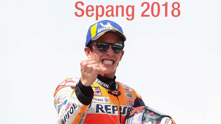 Маркес триумфира на MotoGP в МалайзияВече осигурилият си световната титла