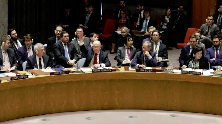 Съветът за сигурност отхвърли руска проекторезолюция, осъждаща ударите на САЩ,