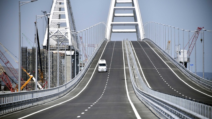 Кримският мост беше завършен за едва 816 дни.