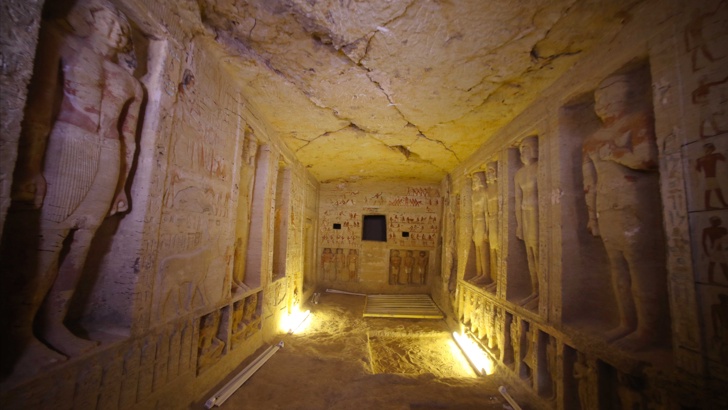 Откриха добре запазена гробница на жрец в некропола в СакараЕгипетски