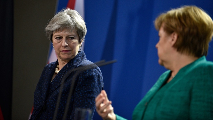 Берлин към Мей Поемете отговорност бъдете конструктивнаБританският министър председател Тереза Мей