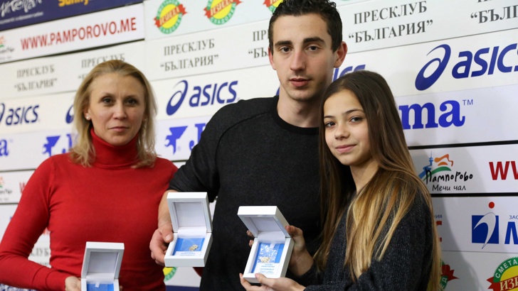 Панайот Димитров и Мариела Костадинова получиха специална награда заради олимпийската