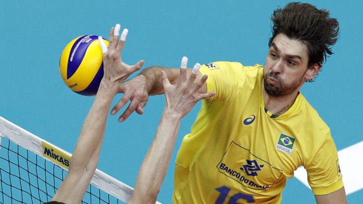 Бразилия с впечатляващ обрат над Русия на Световното по волейболОтборът
