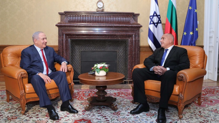 Борисов и Нетаняху проведоха среща на четири очи