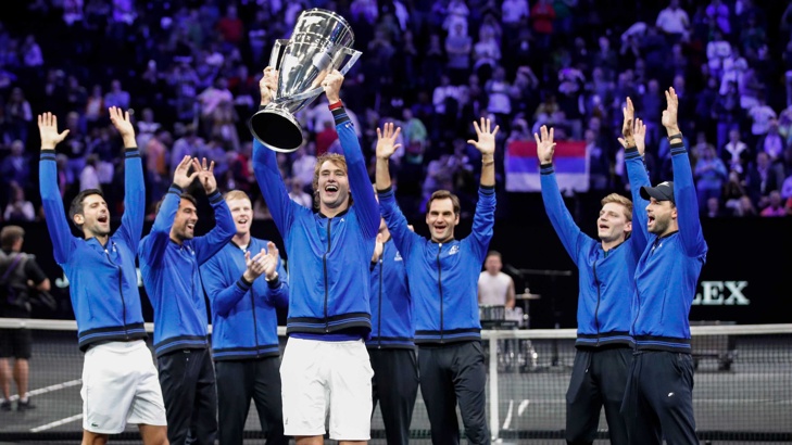 Европа отново е победител в Лейвър Къп Федерер и Зверев