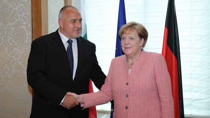 Министър-председателят Бойко Борисов и канцлерът на Германия Ангела Меркел обсъдиха