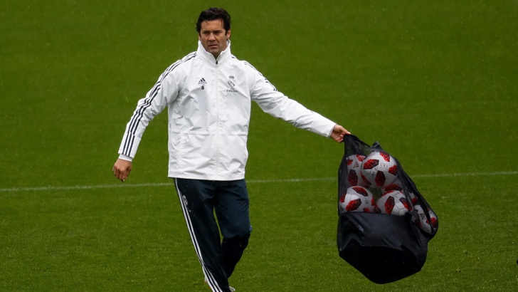 Сантяго Солари проведе първа тренировка с Реал МадридВременният наставник на