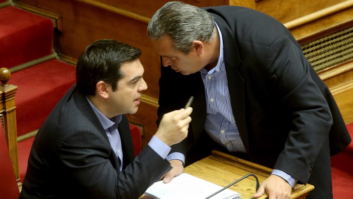 Каменос напуска кабинета на ЦипрасГръцкият министър на отбраната и лидер