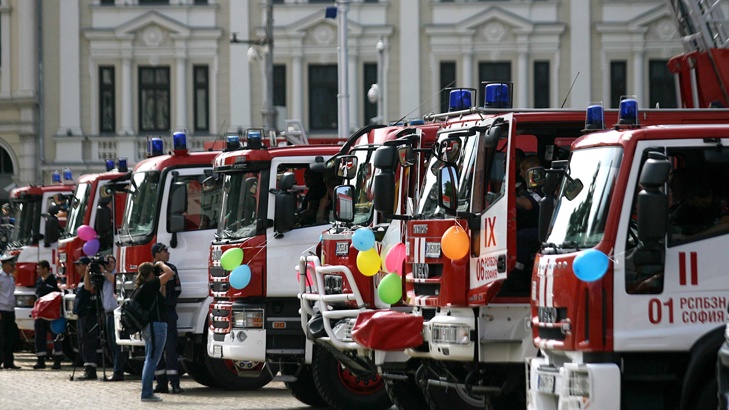 Столичната пожарна отбелязва 140 години от създаването си Софийските огнеборци