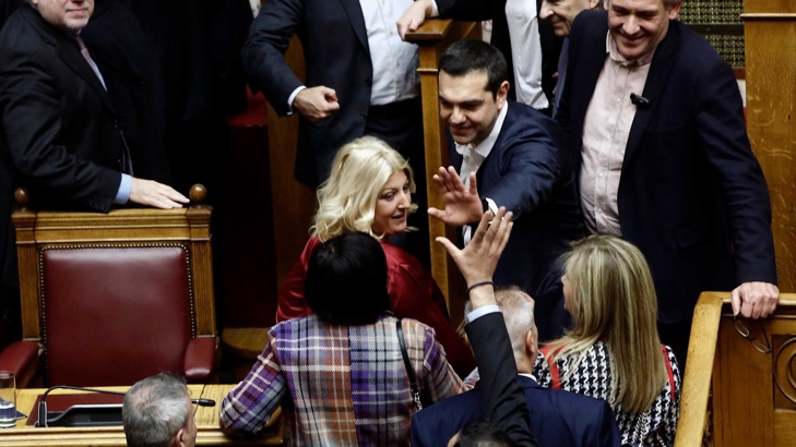 Ципрас: Парламентът гласува за стабилност в Гърция151 депутати в 300-местния