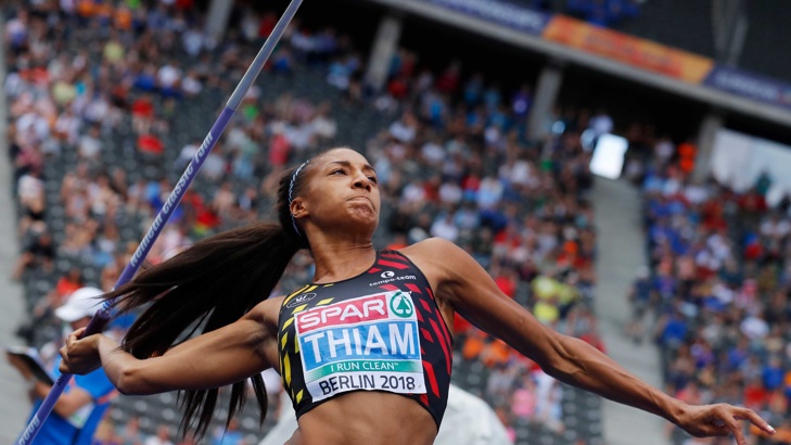 Тиам докосва титлата в седмобоя след страхотно копиеОлимпийската и световна