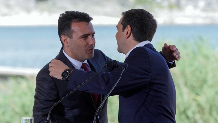 Снимка: Официално: Гърция информира Македония, че приема Преспанския договор