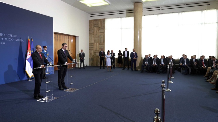 Продължава посещението на президента Румен Радев в Сърбия В 10 45