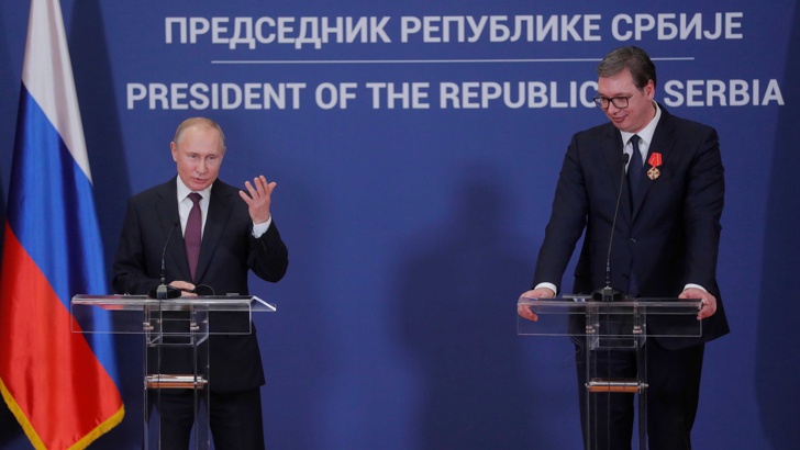 Ню Йорк Таймс Европа се сражава с Путин за БалканитеБалканите