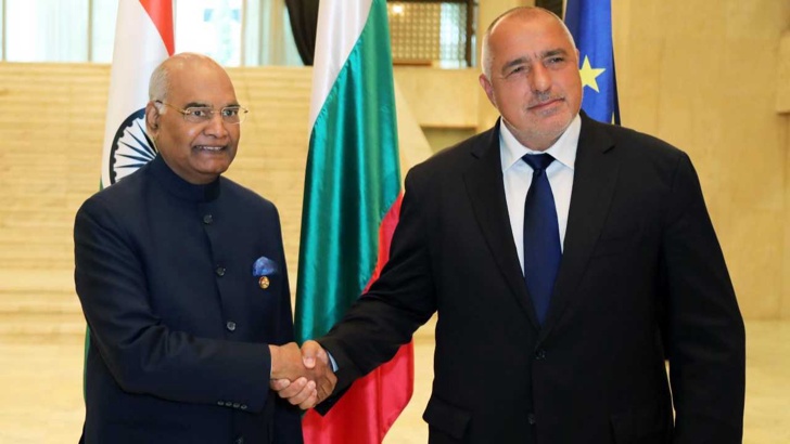 Борисов пред президента на Индия Рам Натх Ковинд Посещението ви