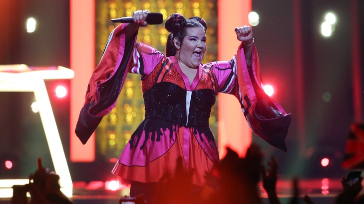 Израел спечели песенния конкурс Евровизия, който тази година се проведе