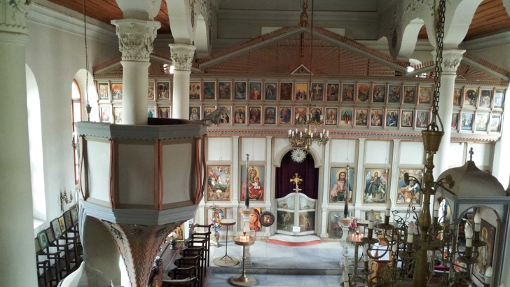 Българската църква "Свети Георги" в Одрин, но българите ги няма. 