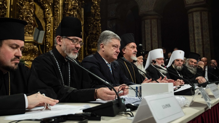 Порошенко: Православният събор създаде независима от Русия църкваПравославният събор създаде
