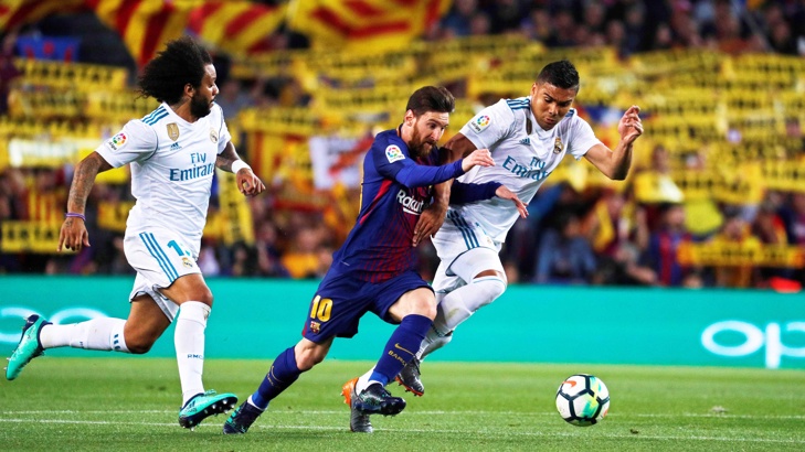 Реал срещу Барса в полуфиналите на Купата на краляИспанските грандове