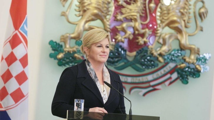 Президентът на Република Хърватия Колинда Грабар-Китарович ще бъде на официално