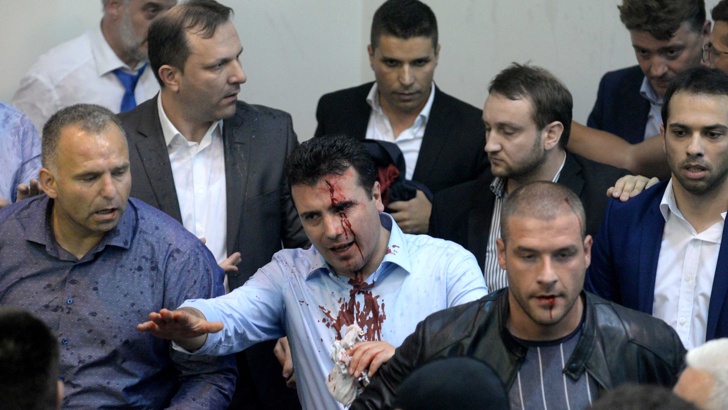 На 27 април бе направен опит за преврат и ликвидиране на Зоран Заев