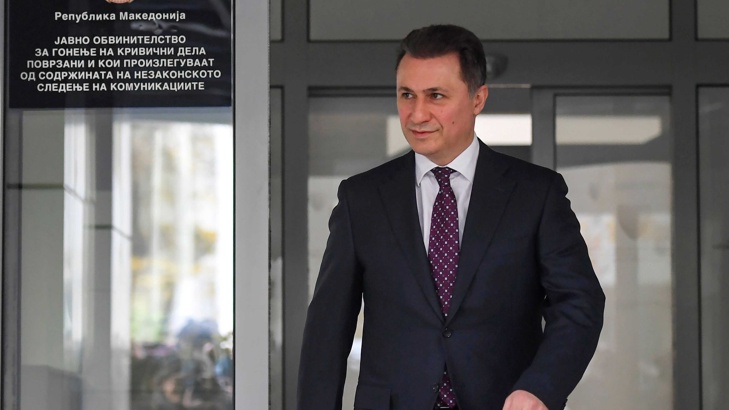 Никола Груевски беше доскоро премиер,  а сега е клиент на прокуратурата. 