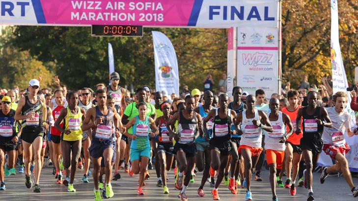 Над 5 000 стартираха на маратона в София нови рекорди