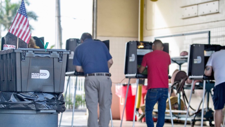 Повторно преброяване на гласовете във ФлоридаВластите в щата Флорида наредиха
