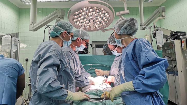 Специалисти от ВМА с поредна трансплантация на черен дробСпециалисти от