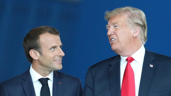 Тръмп и Макрон обсъдиха Сирия и ИранПрезидентите на Франция и