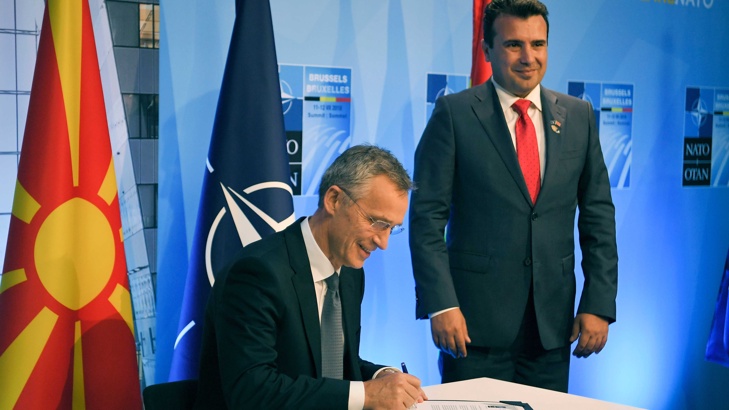 Малка Македония става голяма с членство в НАТОЧленството в НАТО