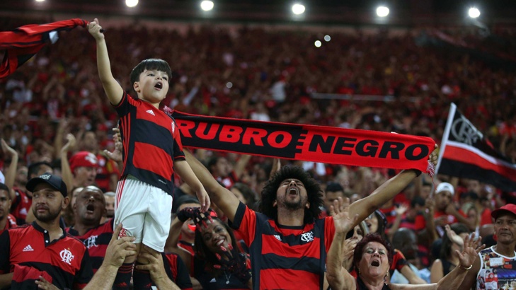 Фламенго е един от най-популярните отбори в Бразилия.