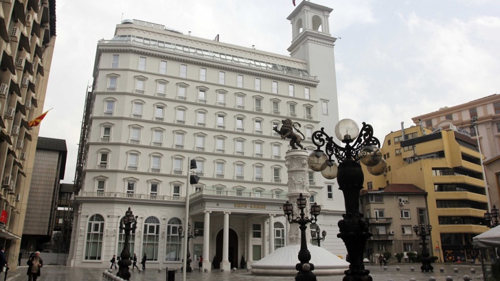 ВМРО ДПМНЕ се разделя с партийния дворец в СкопиеРъководството на ВМРО ДПМНЕ
