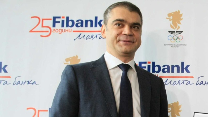 The CEO of First Investment Bank Mr Nedelcho Nedelchev took