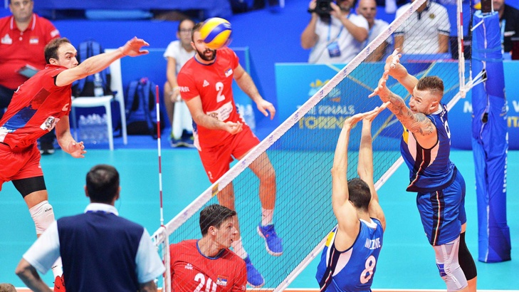 Сърбия с категоричен успех над Италия на Световното по волейболОтборът