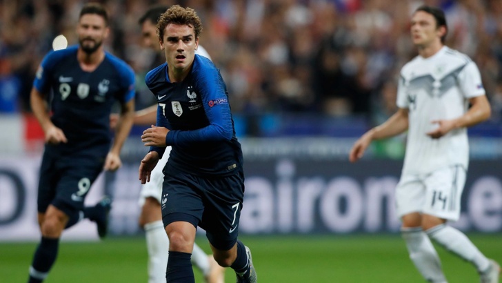 Два гола на Гризман осигуриха победа на Франция срещу ГерманияФранция