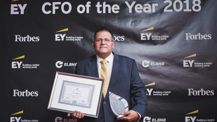 Живко Тодоров от Fibank с престижна награда от конкурса CFO of the Year 2018