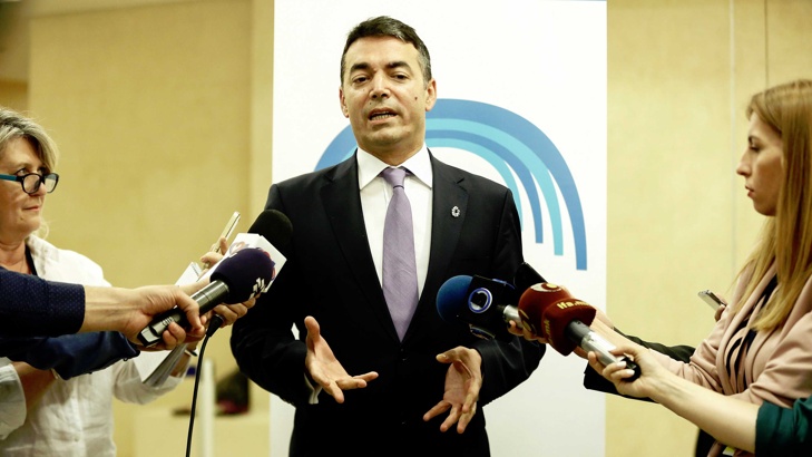 Македонският външен министър Никола Димитров