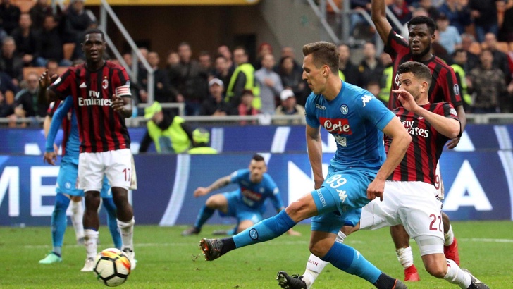 Отборите на Милан и Наполи направиха равенство 0 0 в мач