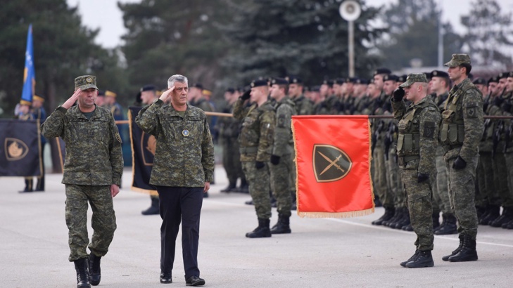 Тачи подписа пакет от закони Косово официално има своя армияПрезидентът