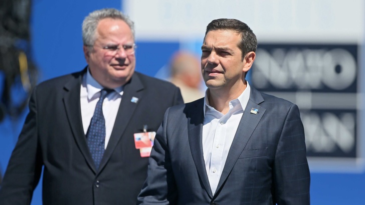 Гръцкият външен министър Никос Кодзияс е запознал премиера Алексис Ципрас