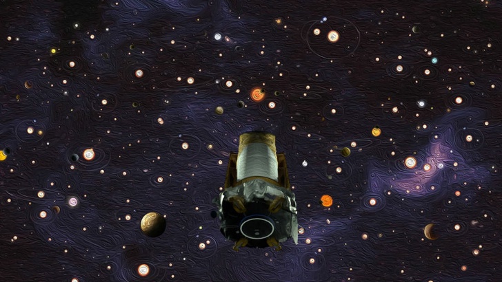 Телескопът Кеплер се пенсионираКосмическият телескоп Кеплер остана без гориво и