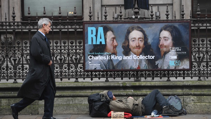 Великобритания в колапс пред бездомническата криза Броят на бездомниците във