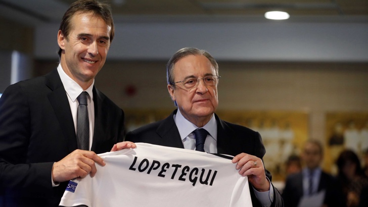 Президентът на Реал Мадрид Флорентино Перес определи уволнението на Хулен