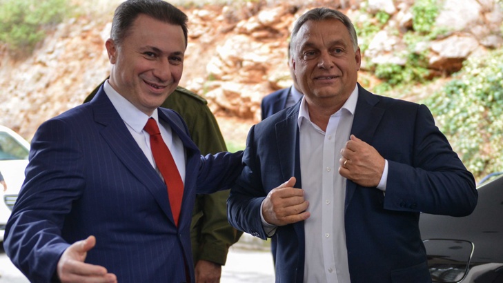 снимка/архив Груевски и Виктор Орбан