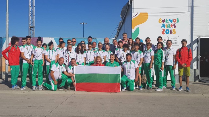 Стефка Костадинова окуражи младите български олимпийци в Буенос АйресПредседателят на