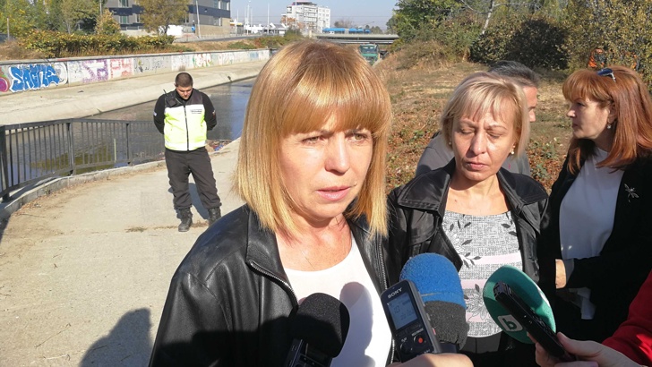 Фандъкова 97 участъка от речните корита в София са почистени97