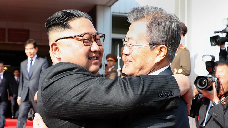 Президентът на Южна Корея Мун Дже Ин се е срещнал