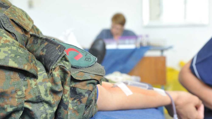 За 9 месеца 2000 военнослужещи са дарили кръв в акции