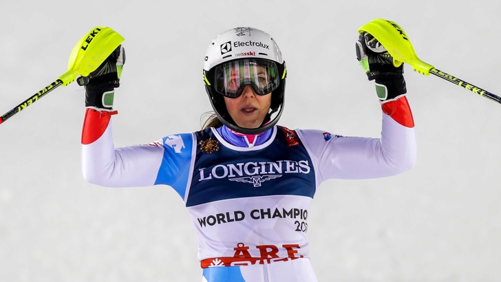 Холденер стана световна шампионка в алпийската комбинация на Световното в